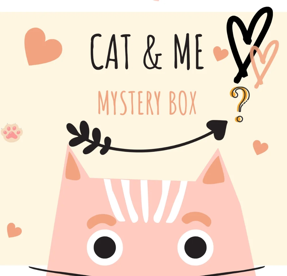 Cat Themed Mystery Fun Box Up to 5lbs - Picture 1 of 12